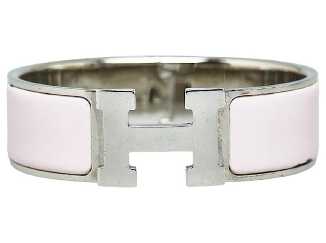 Hermès Hermes Clic H Bracelet GM Bangle Metal in Good condition  ref.1329000