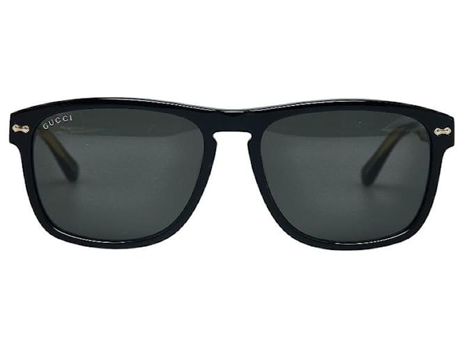 Gafas de sol Gucci Wellington de plástico GG0911S 58□17-145 en muy buen estado Negro  ref.1329011