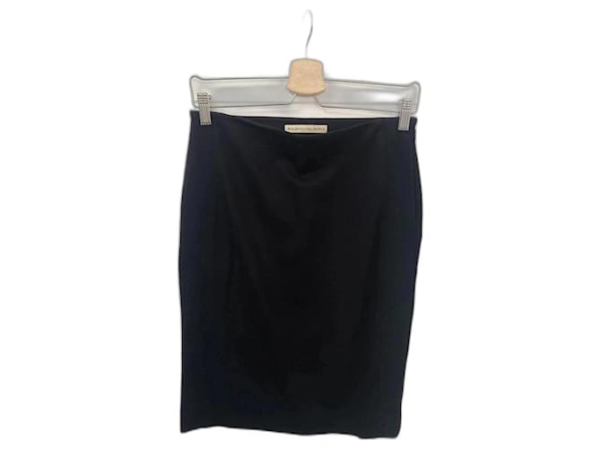 Balenciaga Skirts Black Viscose  ref.1329032
