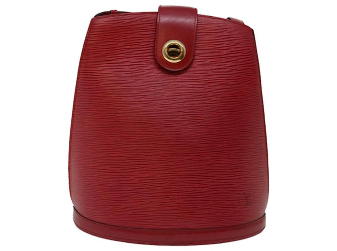 Louis Vuitton Cluny Rosso Pelle  ref.1329106