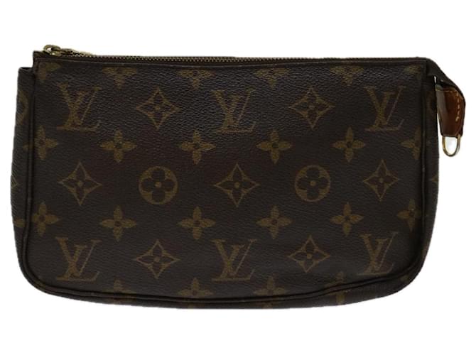 Louis Vuitton Pochette Accessoire Brown Cloth  ref.1329132