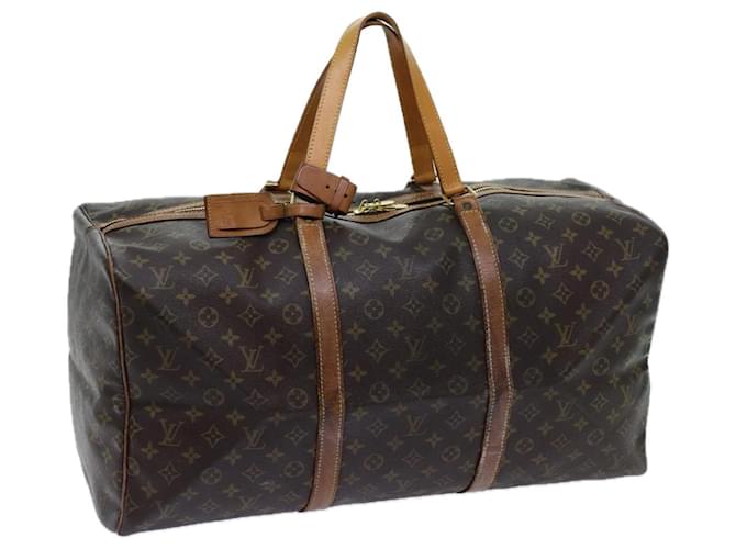 Louis Vuitton Monogram Sac Souple 55 Boston Bag M41622 LV Auth bs13264 Cloth  ref.1329225