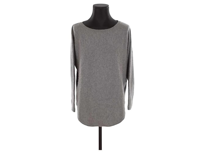 Autre Marque Cashmere sweater Grey  ref.1329343