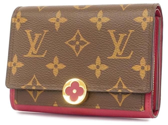 Louis Vuitton Flore Brown Cloth  ref.1329497