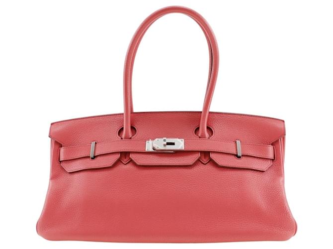 Hermès HERMES BIRKIN Pink Leather  ref.1329518