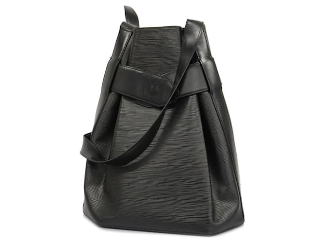 Louis Vuitton Sac d'epaule Cuir Noir  ref.1329530
