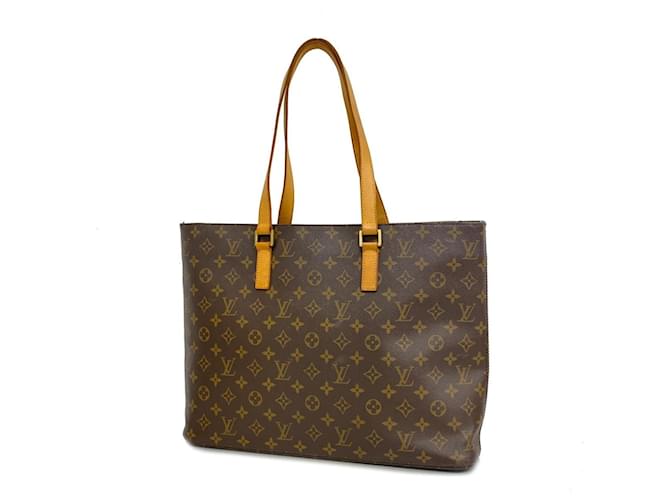 Louis Vuitton Luco Brown Cloth  ref.1329535
