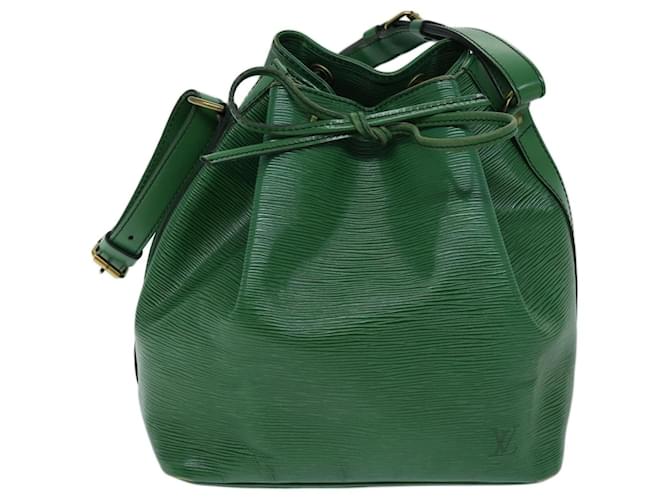 Noe Louis Vuitton Noé Green Leather  ref.1329554