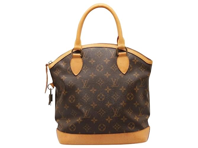 Louis Vuitton Lockit Brown Cloth  ref.1329555