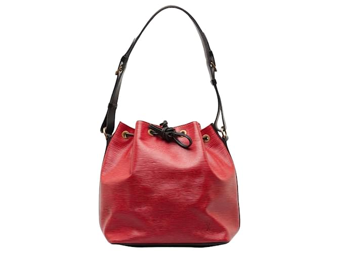 Louis Vuitton Petit Noé Red Leather  ref.1329691