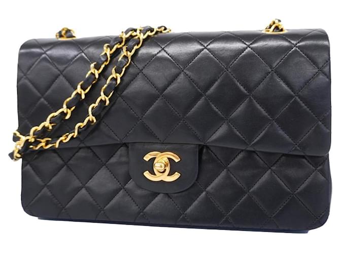 Chanel Timeless Black Leather  ref.1329702