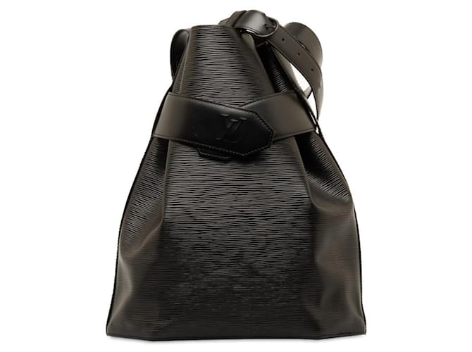 Louis Vuitton Sac d'epaule Negro Cuero  ref.1329722