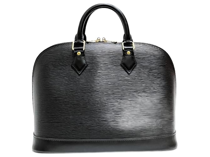 Louis Vuitton Alma Black Leather  ref.1329726