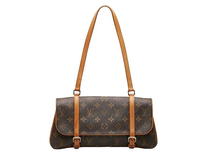 Louis Vuitton Marelle Brown Cloth  ref.1329744