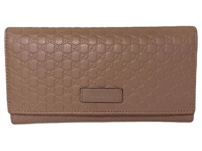 Gucci Micro Guccissima Pink Leather  ref.1329756