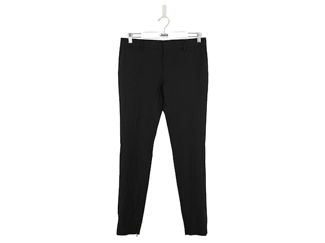 Saint Laurent Slim wool pants Black  ref.1329889