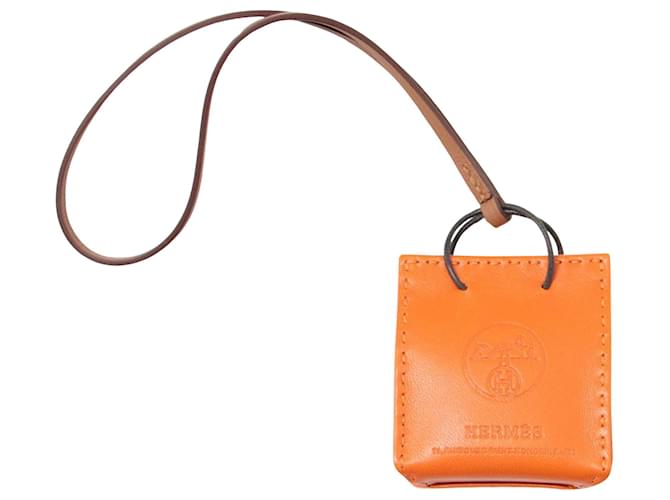 Hermès Sac Orange Leder  ref.1329916