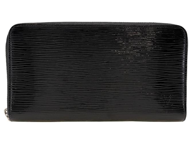 Louis Vuitton Zippy Wallet Cuir Noir  ref.1329977