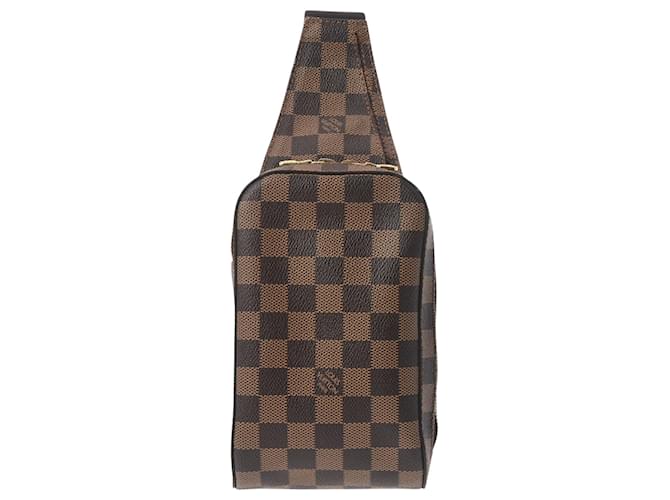 Louis Vuitton Geronimos Brown Cloth  ref.1330018