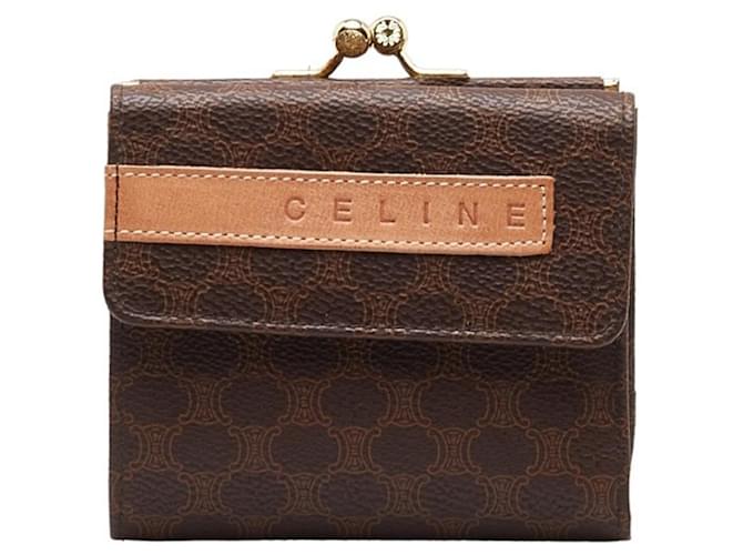 Céline Celine Macadam Brown Cloth  ref.1330019