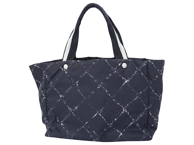 Chanel Travel line Navy blue Synthetic  ref.1330021