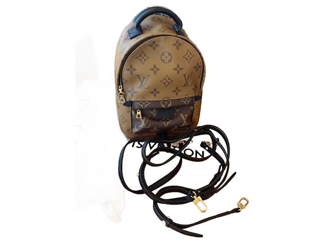 Louis Vuitton Handbags Brown Cloth  ref.1330089