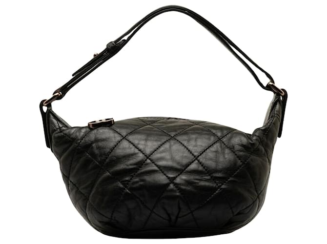 Timeless Chanel Wild Stitch Black Leather  ref.1330114