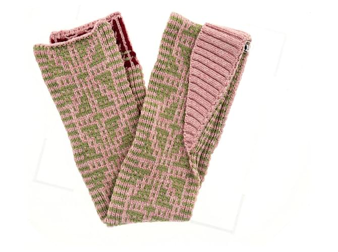 Dries Van Noten Knitted Scarf in Multicolor Wool Multiple colors  ref.1330214