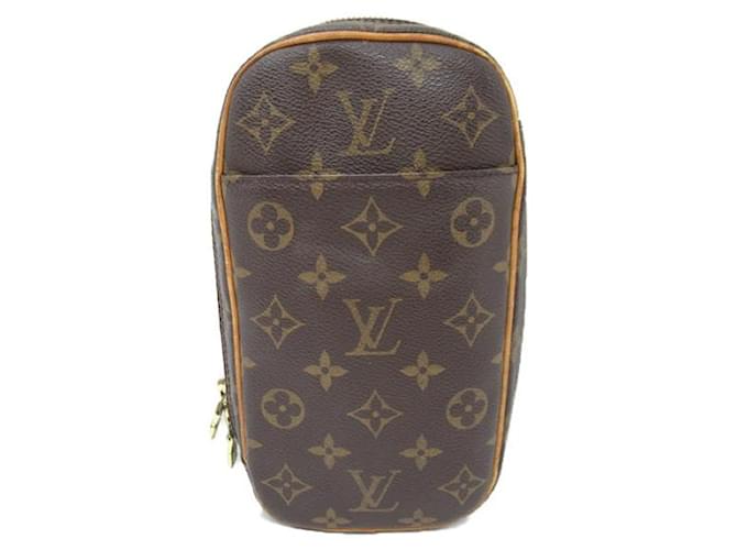 Louis Vuitton Pochette Gange Canvas M51870 in good condition Cloth  ref.1330308