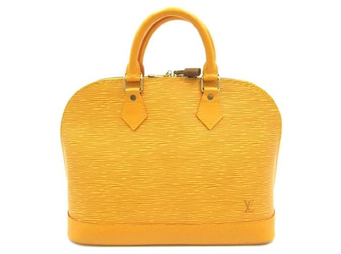 Louis Vuitton Alma PM Leather Handbag M52149 in excellent condition  ref.1330321