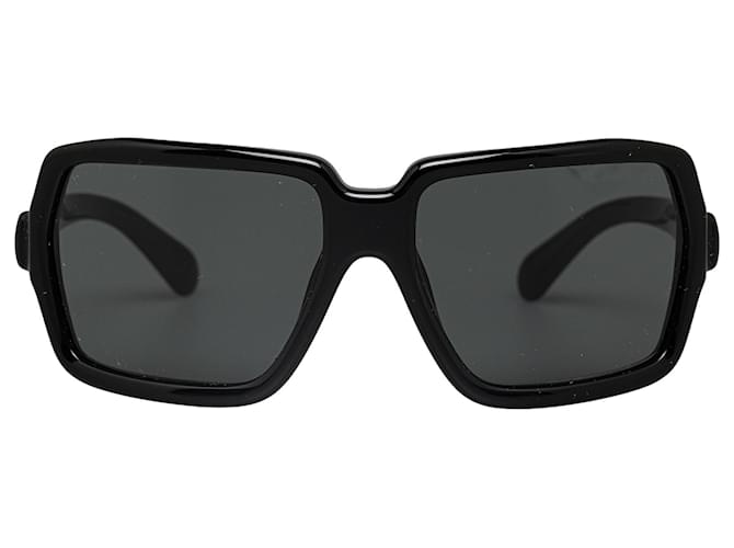 Miu Miu Black Square Tinted Sunglasses Plastic  ref.1330393
