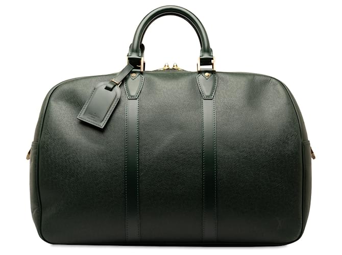 Louis Vuitton Green Taiga Kendall PM Dark green Leather  ref.1330446
