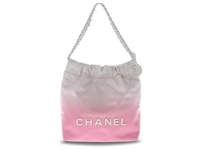 Chanel Pink Mini Gradient Kalbsleder 22 Schulranzen Kalbähnliches Kalb  ref.1330451