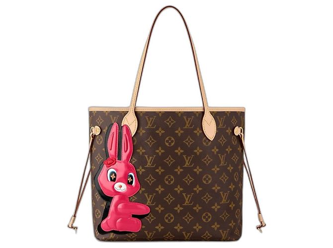 Louis Vuitton LV Neverfull MM  Sun Yitian, Multicolor