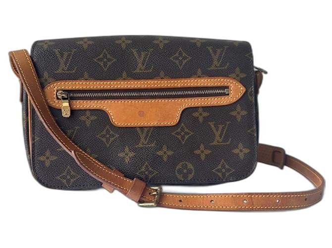 Louis Vuitton Saint-Germain bag Brown Leather  ref.1330582