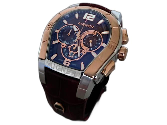 Aigner Quartz Watches Copper Steel  ref.1330589