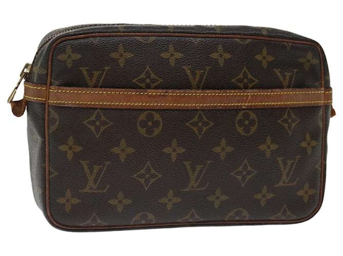 Louis Vuitton Monogram Compiegne 23 Clutch Bag M51847 LV Auth yk11592 Cloth  ref.1330671