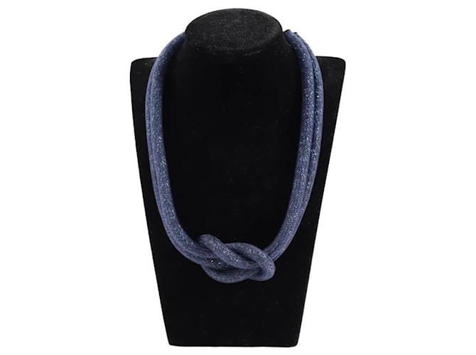 Swarovski Crystal Necklace Blue  ref.1330693