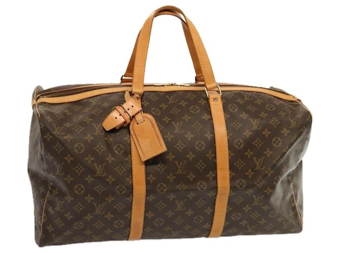 Louis Vuitton Monogram Sac Souple 55 Boston Bag M41622 LV Auth ki4215 Cloth  ref.1330704
