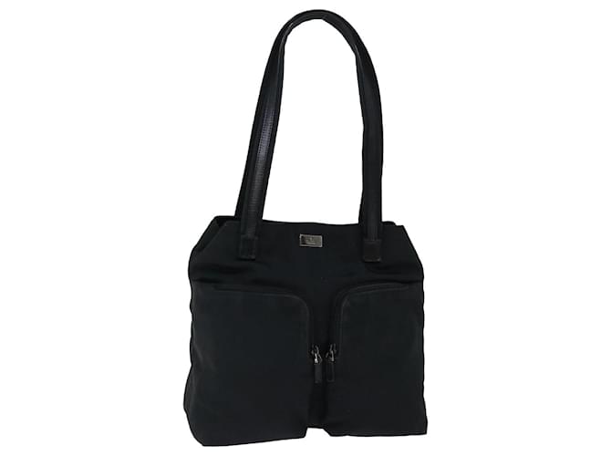 GUCCI Shoulder Bag Nylon Black 002 1076 3754 Auth bs13439  ref.1330748