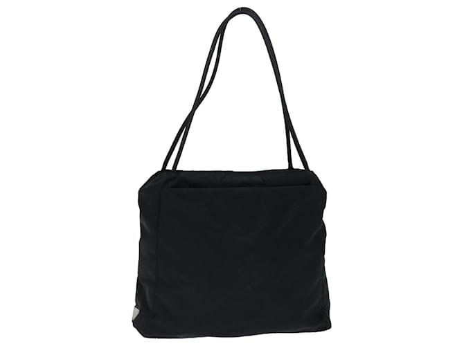PRADA Hand Bag Nylon Black Auth 70590  ref.1330757