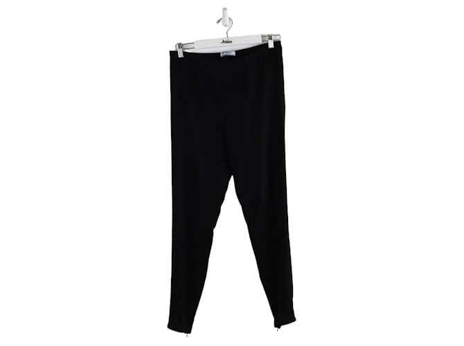 Prada Black straight pants Synthetic  ref.1330770