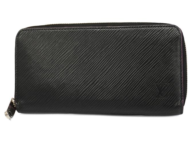 Louis Vuitton Zippy Black Leather  ref.1330928
