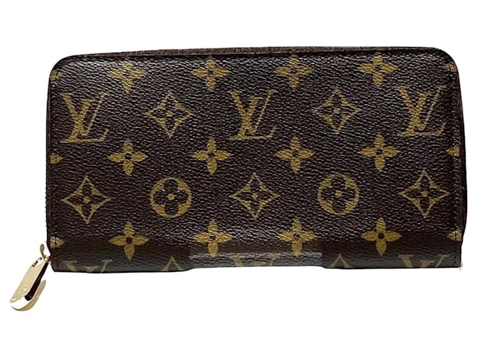 Louis Vuitton Zippy Wallet Toile Marron  ref.1330933