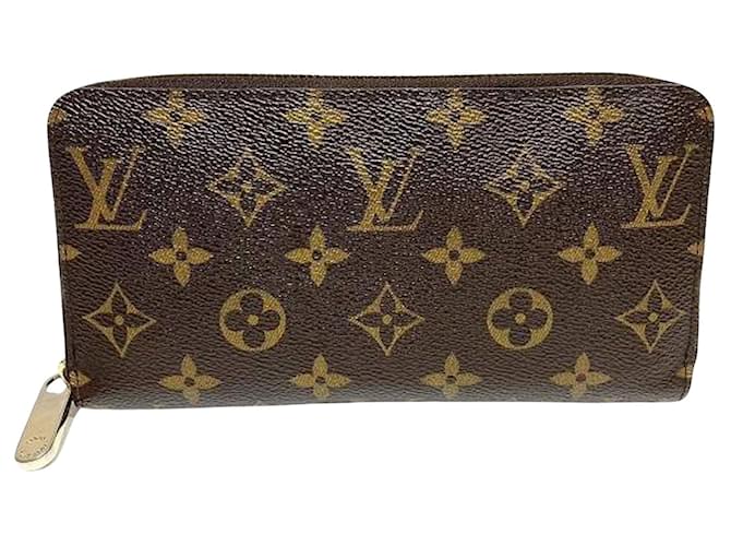 Louis Vuitton Zippy Wallet Toile Marron  ref.1330937