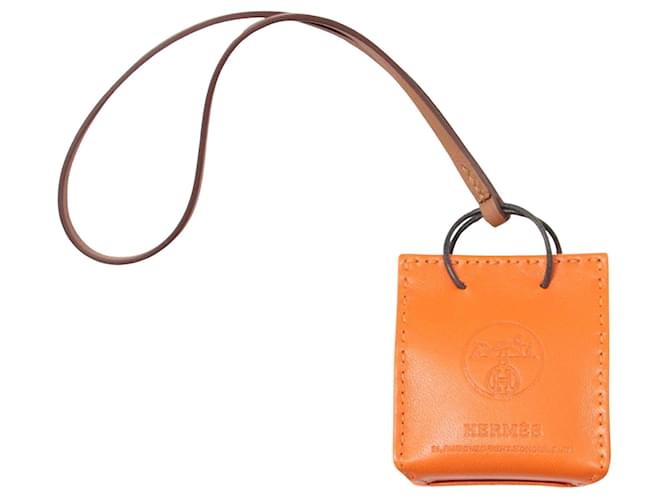 Hermès Sac Orange Leather  ref.1331137