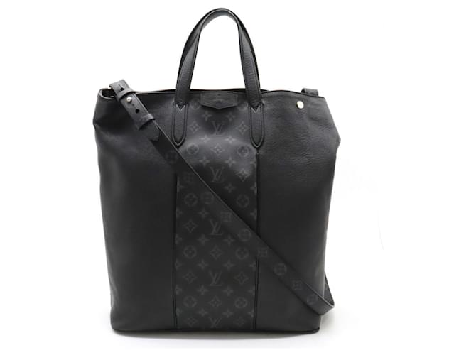 Louis Vuitton Eclipse Black Leather  ref.1331161