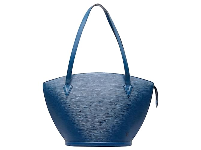 Louis Vuitton Saint Jacques Blue Leather  ref.1331198