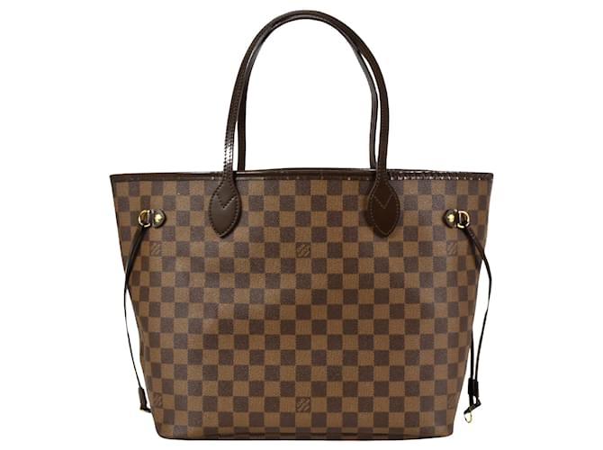 Louis Vuitton Neverfull MM Brown Cloth  ref.1331251