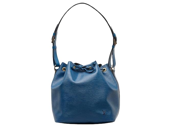 Noe Louis Vuitton Petit Noé Blue Leather  ref.1331264
